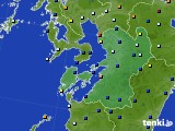 2016年09月27日の熊本県のアメダス(日照時間)