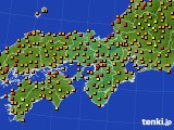 アメダス実況(気温)(2016年09月27日)