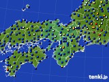 近畿地方のアメダス実況(日照時間)(2016年09月30日)