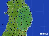 岩手県のアメダス実況(日照時間)(2016年09月30日)