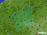 群馬県のアメダス実況(日照時間)(2016年10月02日)