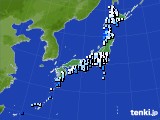 アメダス実況(降水量)(2016年10月03日)