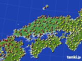 アメダス実況(気温)(2016年10月03日)