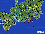 東海地方のアメダス実況(日照時間)(2016年10月04日)