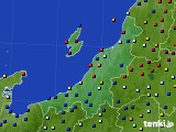 新潟県のアメダス実況(日照時間)(2016年10月04日)