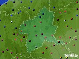 群馬県のアメダス実況(日照時間)(2016年10月06日)