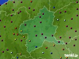 群馬県のアメダス実況(日照時間)(2016年10月07日)