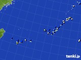 沖縄地方のアメダス実況(風向・風速)(2016年10月07日)