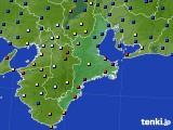 三重県のアメダス実況(日照時間)(2016年10月08日)