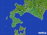 道南のアメダス実況(気温)(2016年10月20日)