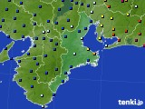 三重県のアメダス実況(日照時間)(2016年10月26日)