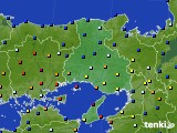 兵庫県のアメダス実況(日照時間)(2016年11月01日)