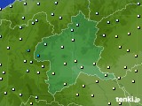 群馬県のアメダス実況(気温)(2016年11月01日)