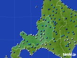 道央のアメダス実況(気温)(2016年11月02日)