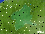 群馬県のアメダス実況(気温)(2016年11月03日)