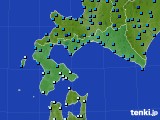 2016年11月04日の道南のアメダス(気温)