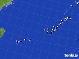 沖縄地方のアメダス実況(風向・風速)(2016年11月04日)