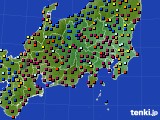 関東・甲信地方のアメダス実況(日照時間)(2016年11月06日)