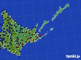 道東のアメダス実況(日照時間)(2016年11月06日)