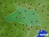 埼玉県のアメダス実況(日照時間)(2016年11月07日)