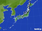 アメダス実況(降水量)(2016年11月09日)