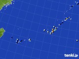 2016年11月10日の沖縄地方のアメダス(日照時間)
