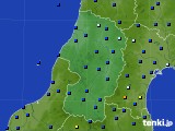 2016年11月10日の山形県のアメダス(日照時間)