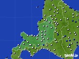 道央のアメダス実況(風向・風速)(2016年11月10日)
