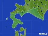 道南のアメダス実況(積雪深)(2016年11月12日)