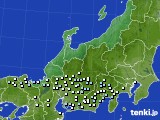 北陸地方のアメダス実況(降水量)(2016年11月14日)