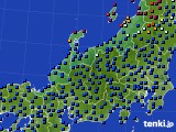 北陸地方のアメダス実況(日照時間)(2016年11月14日)