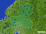 岐阜県のアメダス実況(日照時間)(2016年11月15日)