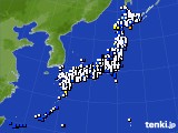 アメダス実況(風向・風速)(2016年11月15日)