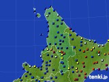 道北のアメダス実況(日照時間)(2016年11月16日)