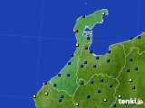 石川県のアメダス実況(日照時間)(2016年11月17日)