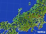 北陸地方のアメダス実況(日照時間)(2016年11月20日)