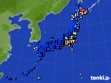 2016年11月20日のアメダス(日照時間)