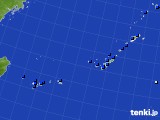 沖縄地方のアメダス実況(日照時間)(2016年11月23日)