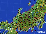 北陸地方のアメダス実況(日照時間)(2016年11月26日)