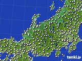 北陸地方のアメダス実況(気温)(2016年11月26日)