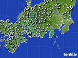 東海地方のアメダス実況(降水量)(2016年11月27日)