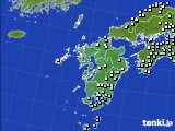 九州地方のアメダス実況(降水量)(2016年11月27日)