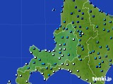 道央のアメダス実況(気温)(2016年11月27日)