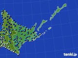 道東のアメダス実況(気温)(2016年11月27日)