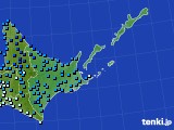 2016年11月27日の道東のアメダス(気温)