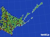 道東のアメダス実況(日照時間)(2016年11月29日)