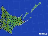 道東のアメダス実況(日照時間)(2016年11月30日)