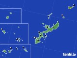 沖縄県のアメダス実況(降水量)(2016年12月01日)