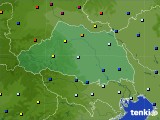 2016年12月01日の埼玉県のアメダス(日照時間)