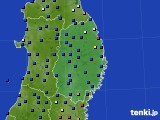 2016年12月01日の岩手県のアメダス(日照時間)